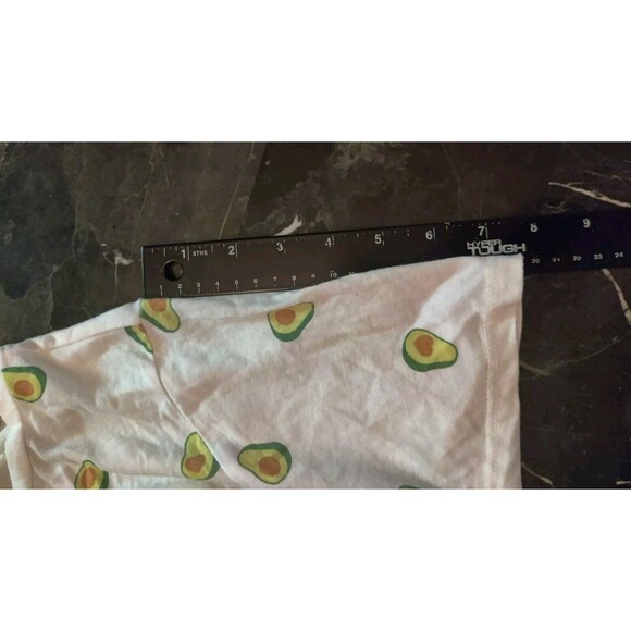 Mighty Fine Avocado Guac and Roll T-shirt Graphic Tee Funny Pun Womens Large L - Picture 12 of 12